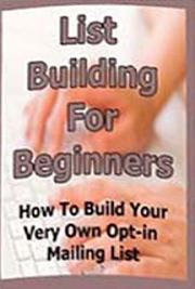 List Building for Beginners