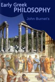 Early Greek Philosophy