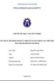 M&ocirc; h&igrave;nh chuỗi cafe k&yacute; gửi bất động sản