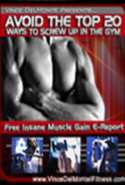 Top 20 Mistakes People Make in Their Gym