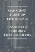 Managing Start Up Enterprises