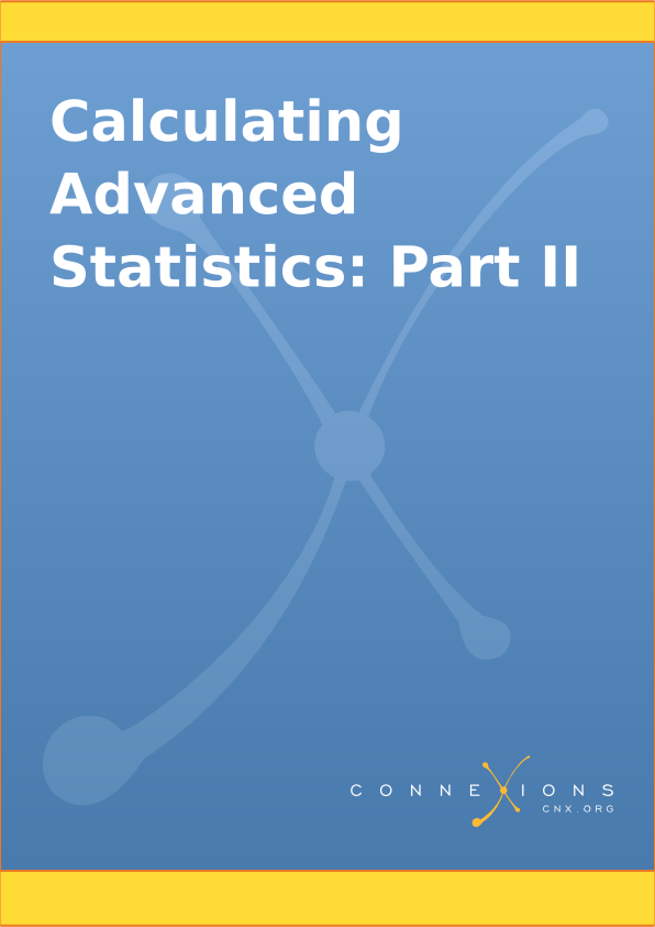 Calculating Advanced Statistics: Part II