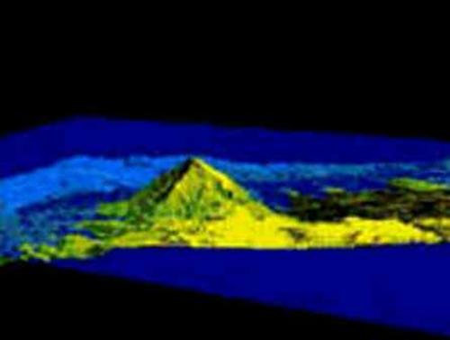 Foto IFSAR Piramida Gunung Putri